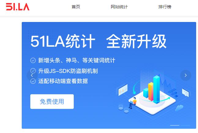 老牌網站流量統計工具51la發佈v6新版本 流量 網站 站長 微新聞 第1張