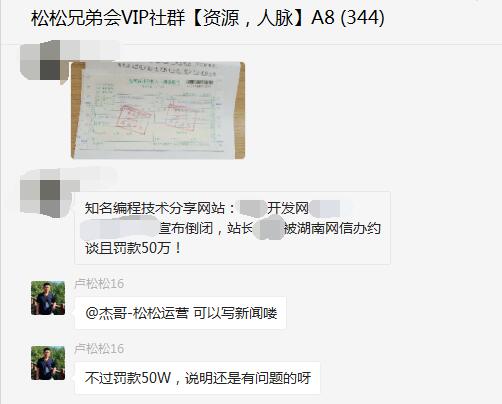 知名編程技術分享網站被罰款50萬 網站 微新聞 第1張